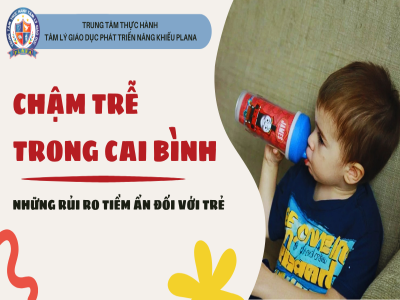 NHỮNG RỦI RO TIỀM ẨN KHI CHA MẸ CHẬM TRỄ TRONG VIỆC CHO TRẺ CAI BÌNH