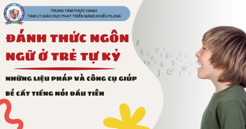 ĐÁNH THỨC NGÔN NGỮ Ở TRẺ TỰ KỶ: Những Liệu Pháp Và Công Cụ Giúp Bé Cất Tiếng Nói Đầu Tiên