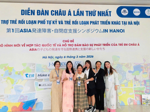 Diễn đàn Châu Á lần thứ nhất về Hỗ trợ trẻ rối loạn phổ tự kỷ và trẻ rối loạn phát triển khác